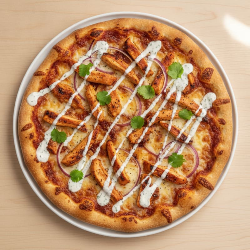 BBQ Ranch Chicken Pizza