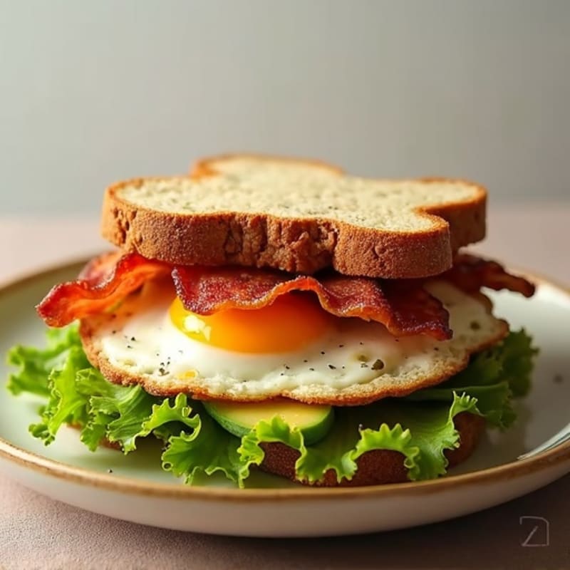 Crispy Turkey Bacon Avocado Sandwich
