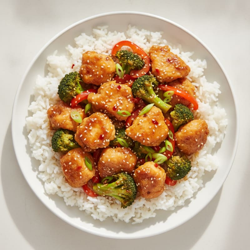 General Tso's Chicken Stir-Fry
