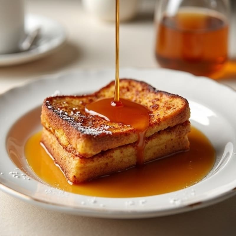 Maple Glazed Protein French Toast Bake