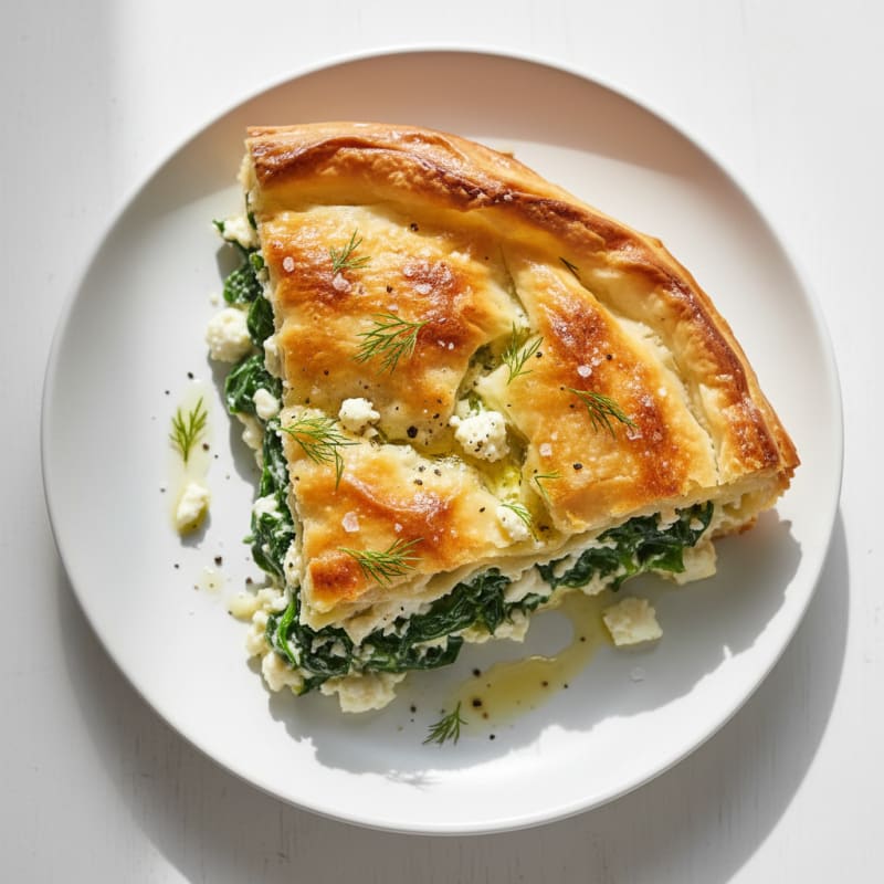 Spinach and Feta Phyllo Pie