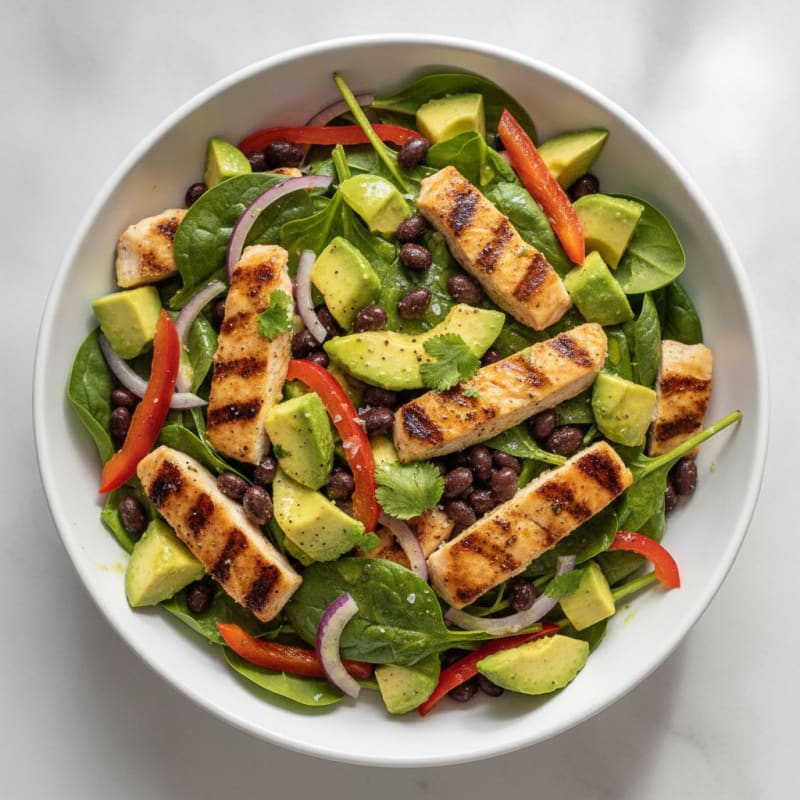Avocado and Black Bean Salad