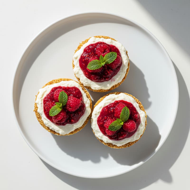 Greek Yogurt Protein Cheesecake Cups