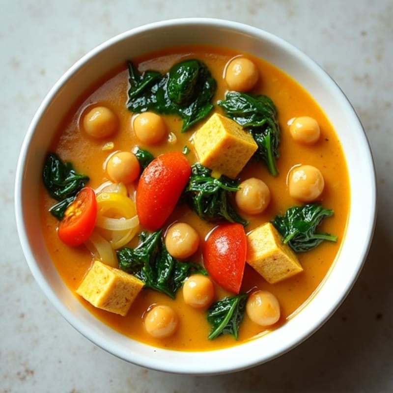 Creamy Coconut Curry Chickpea Stew