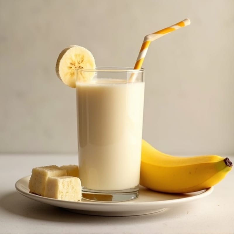 Creamy Banana Protein Smoothie