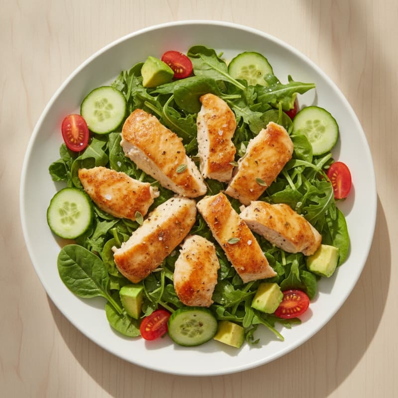 Quick Lemon Herb Chicken Salad