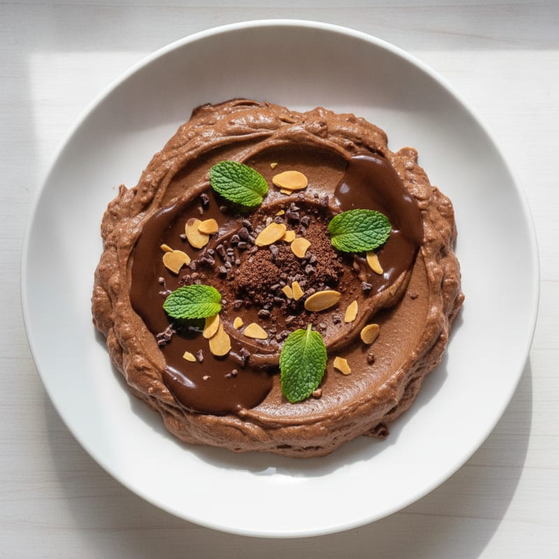 Creamy Vegan Protein Chocolate Pudding