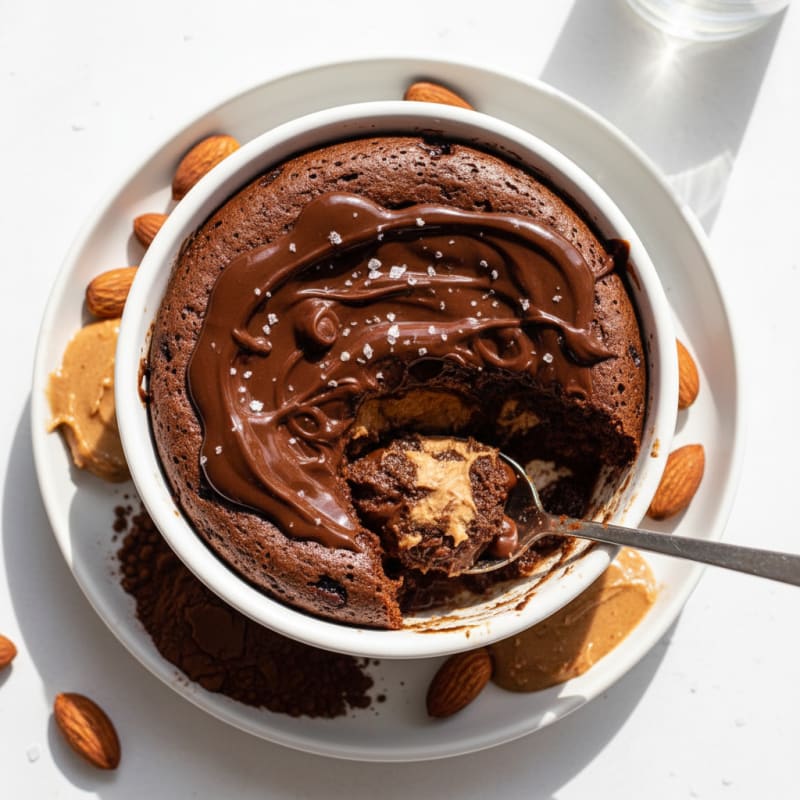 Decadent Chocolate Protein Mug Cake