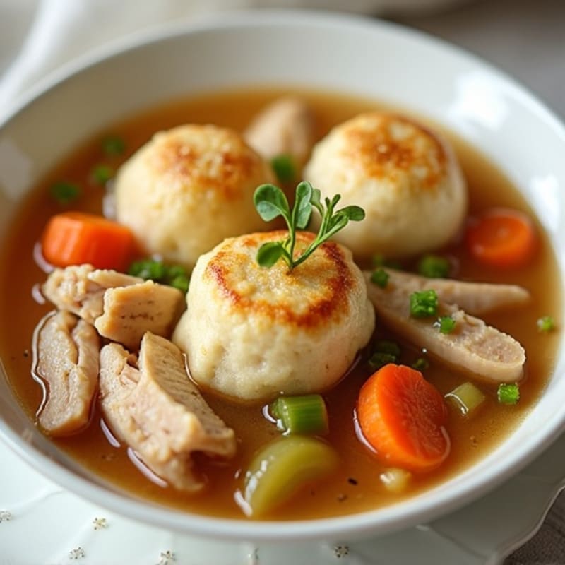 Hearty Chicken and Fluffy Dumplings