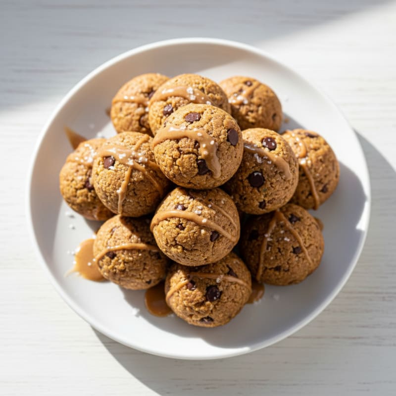 No-Bake Chocolate Chip Protein Bites