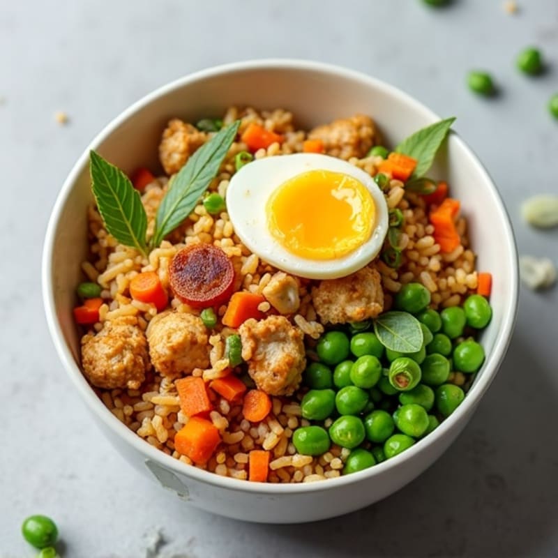 Cauliflower Chicken Fried Rice Bowl