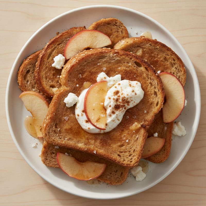 Baked Apple Cinnamon French Toast