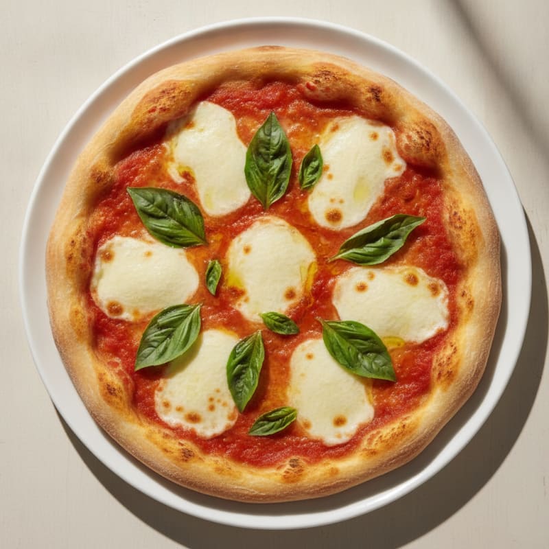 Classic Margherita Pizza with Fresh Basil