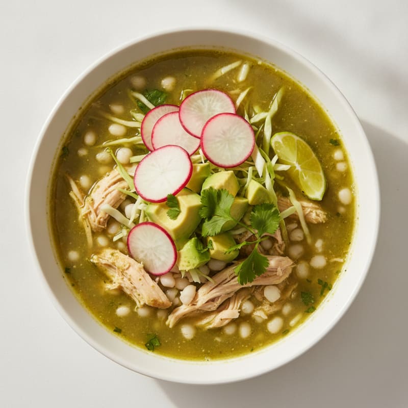 Homestyle Chicken and Hominy Pozole