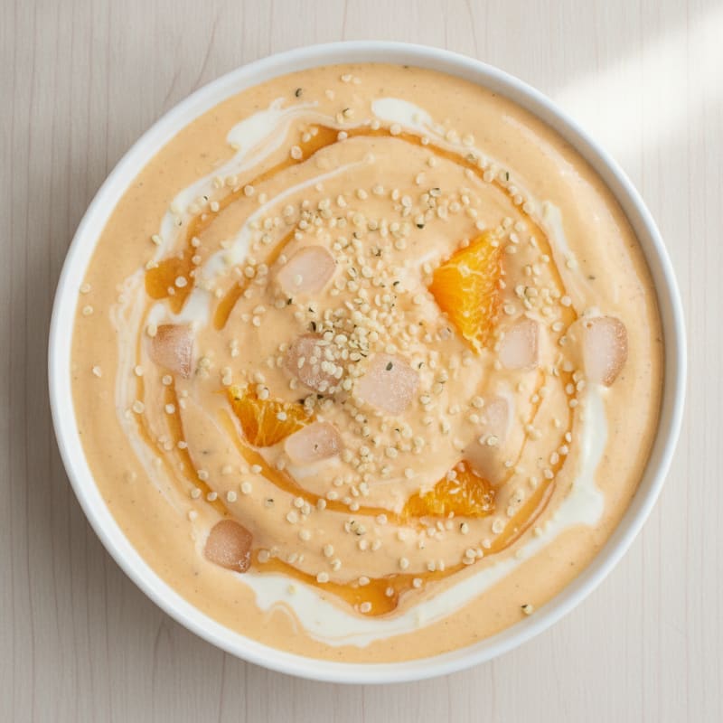 Orange Vanilla Bean Smoothie