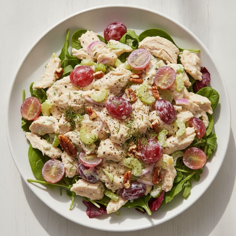 Chicken Salad with Grapes and Pecans