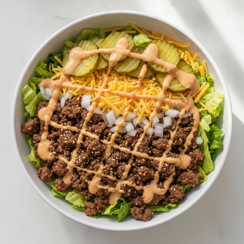 Big Mac Protein Bowl