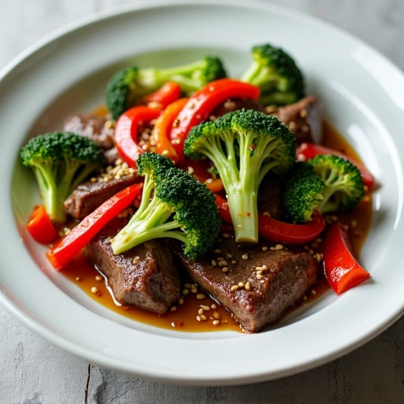 Tender Beef and Crispy Broccoli Stir-Fry