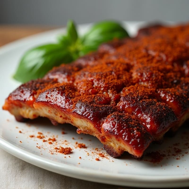 Sweet-Smoky Dry-Rubbed Baby Back Ribs