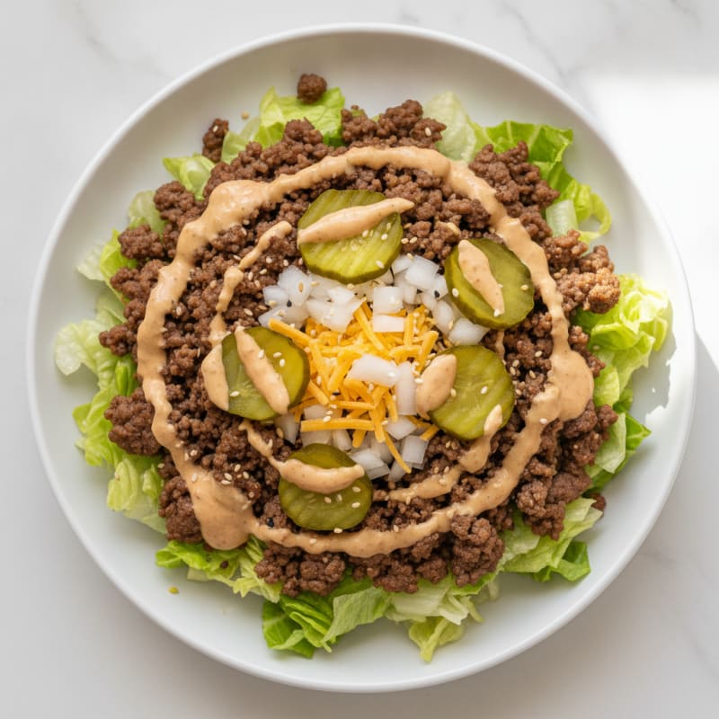 Big Mac Protein Bowl