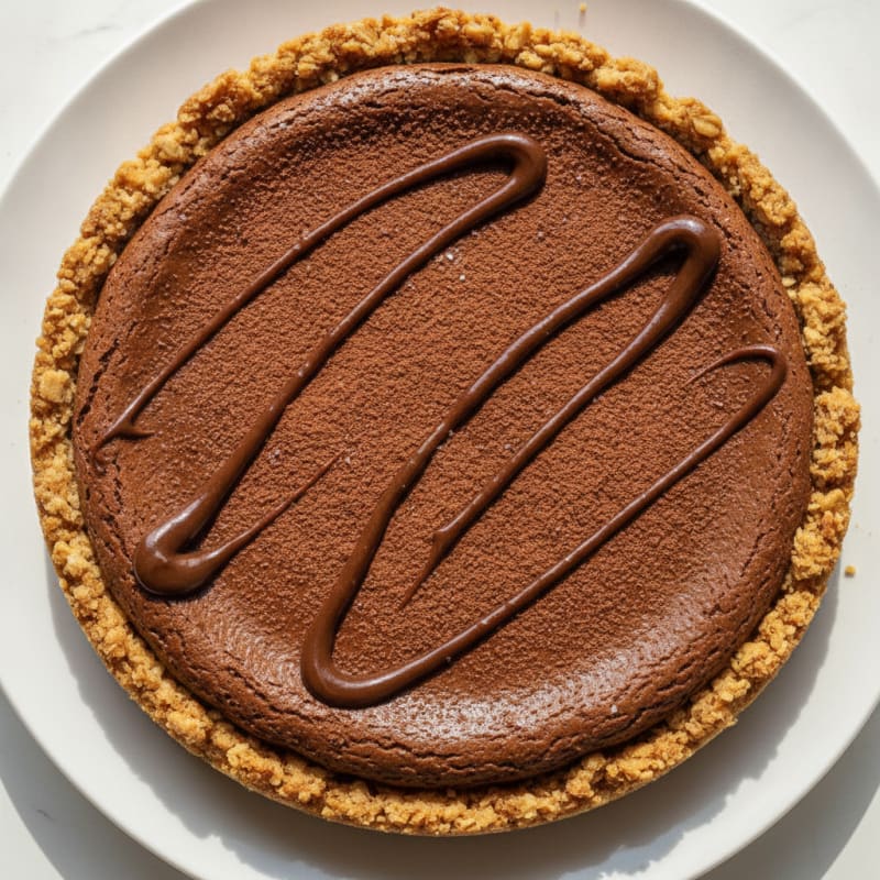 Silky Chocolate Protein Cheesecake