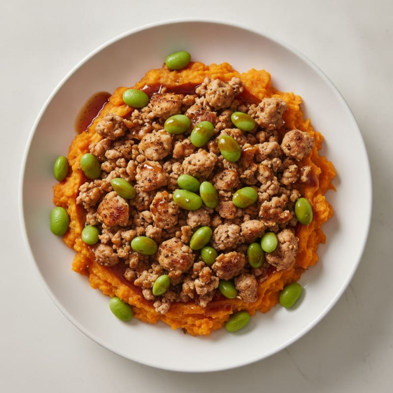 Turkey and Sweet Potato Mash Bowl