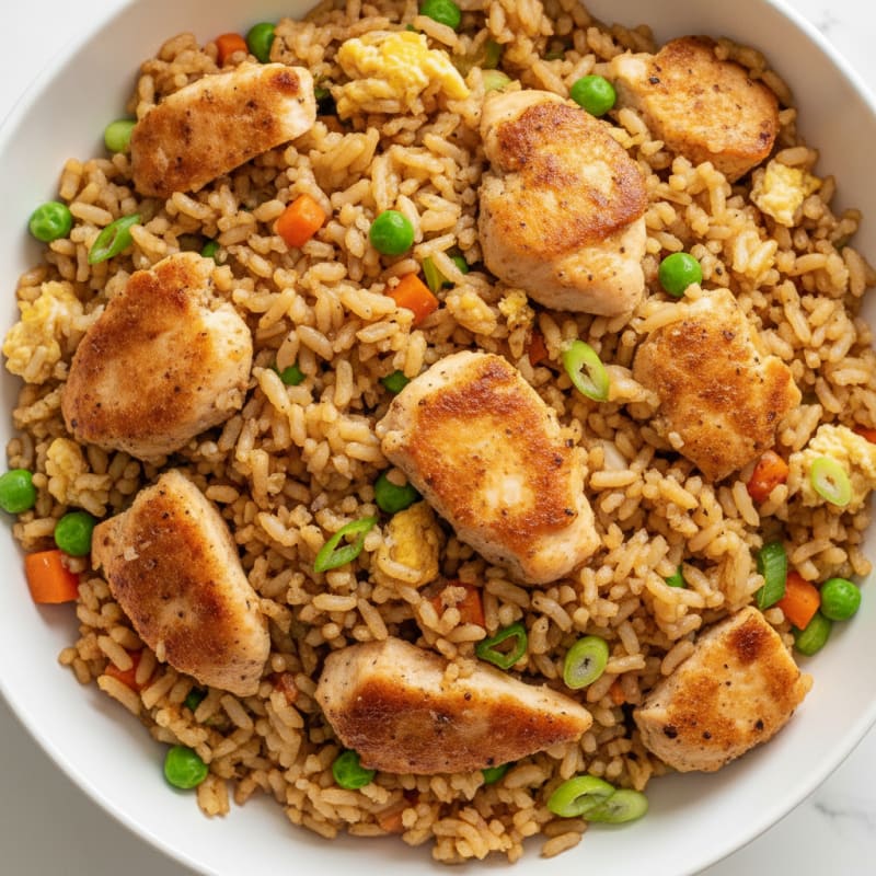 Chicken and Vegetable Fried Rice
