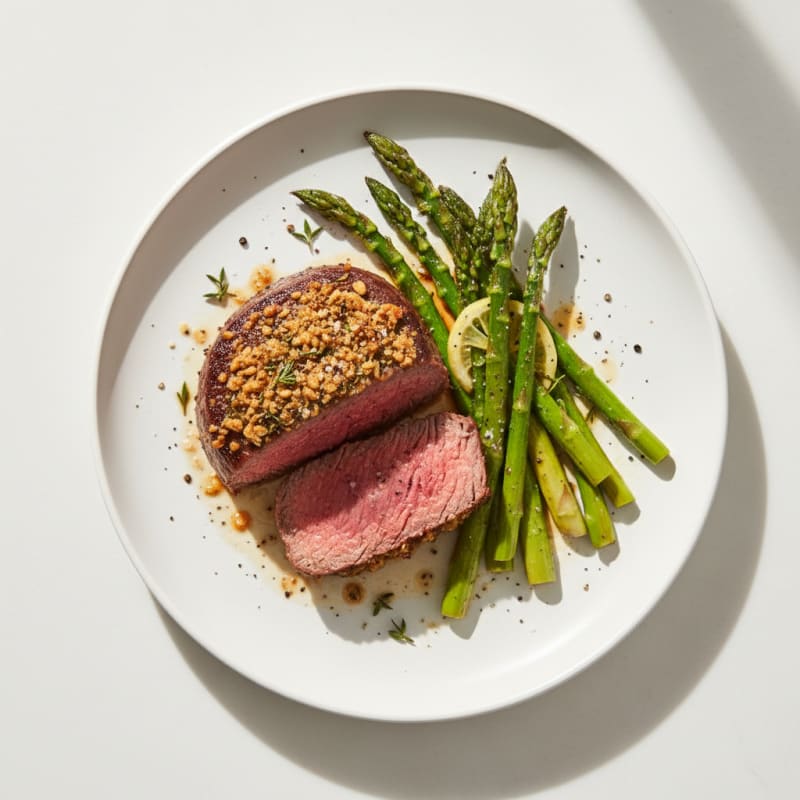 Tender Garlic-Herb Roasted Beef