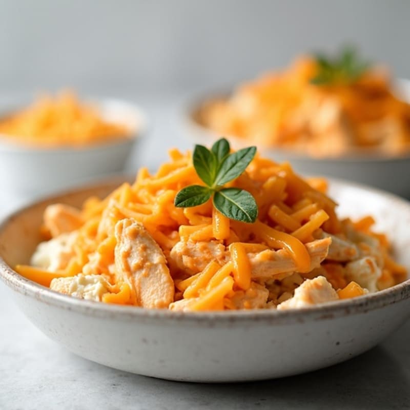 Creamy Greek Yogurt Buffalo Chicken Dip