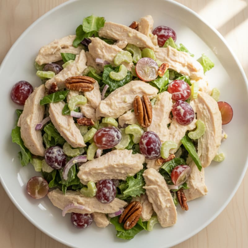 Chicken Salad with Grapes and Pecans