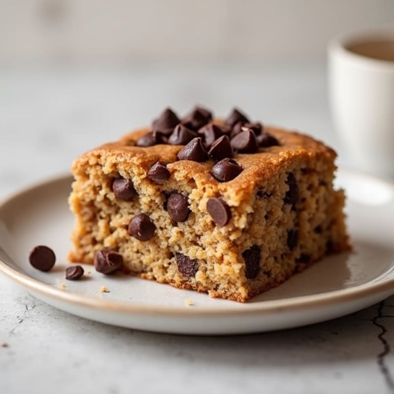 Soft-Baked Chocolate Chip Protein Oat Bake