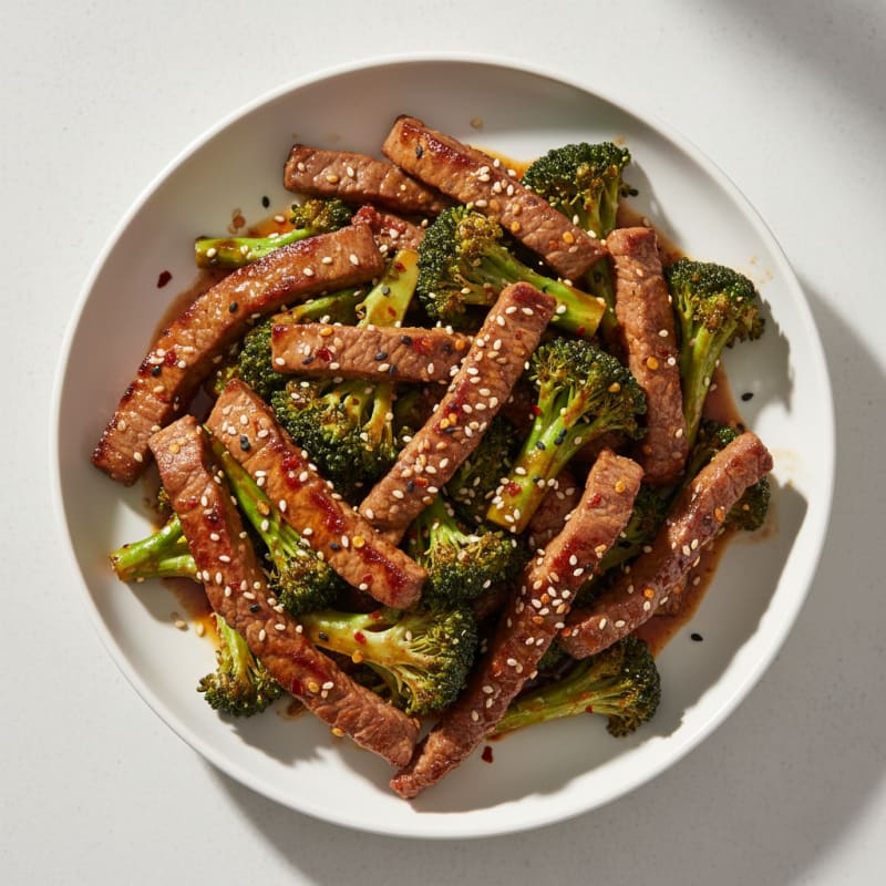 Tender Sesame Beef and Broccoli Stir-Fry