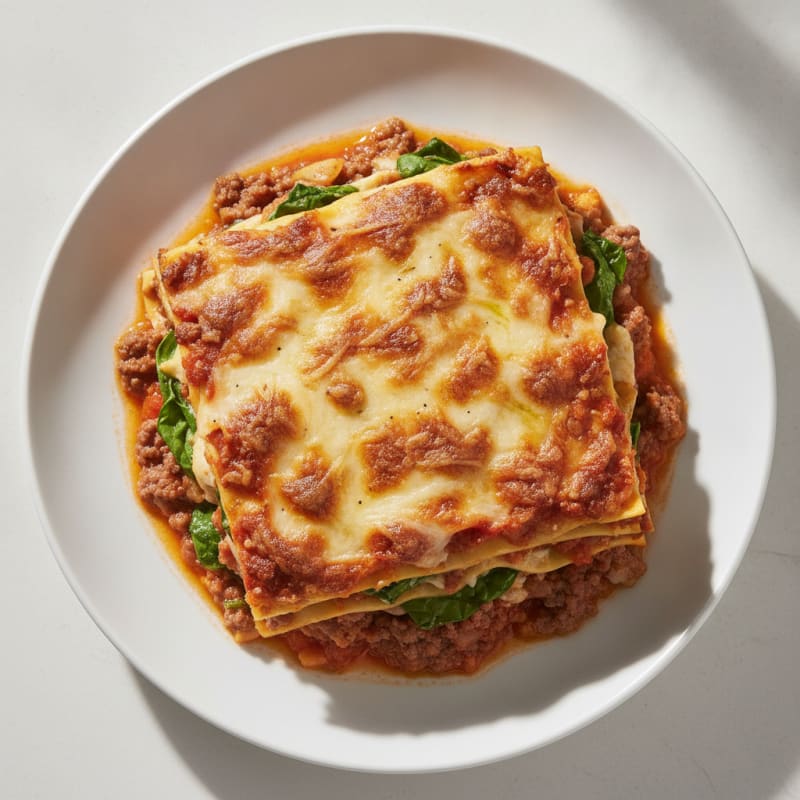 Classic Beef Lasagna with Ricotta