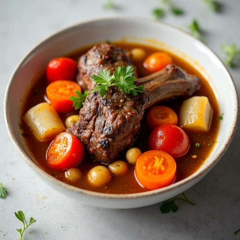 Tender Spiced Lamb and Root Vegetable Stew