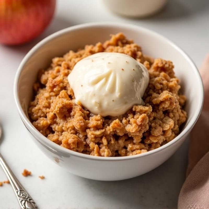 Protein-Packed Apple Cinnamon Baked Oatmeal