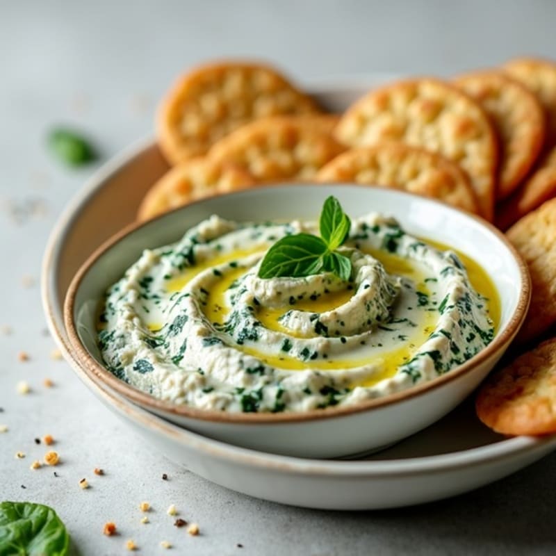 Creamy Greek Yogurt Spinach Artichoke Dip