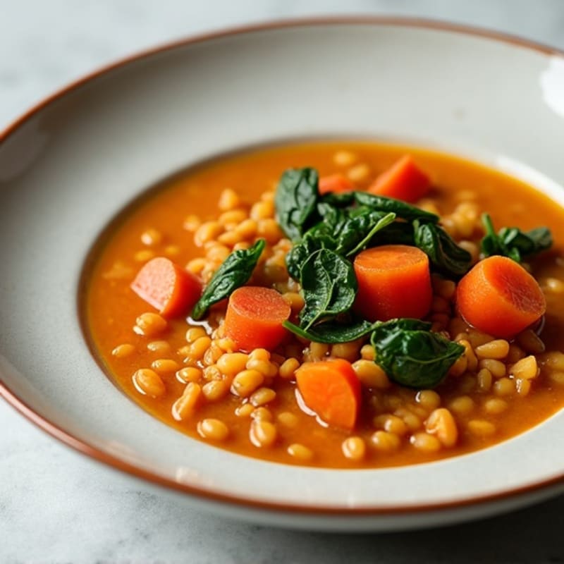 Creamy Spiced Red Lentil Stew