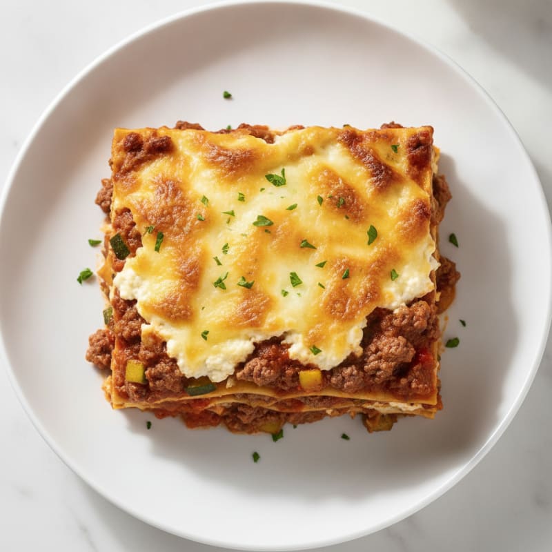 Classic Beef and Ricotta Lasagna