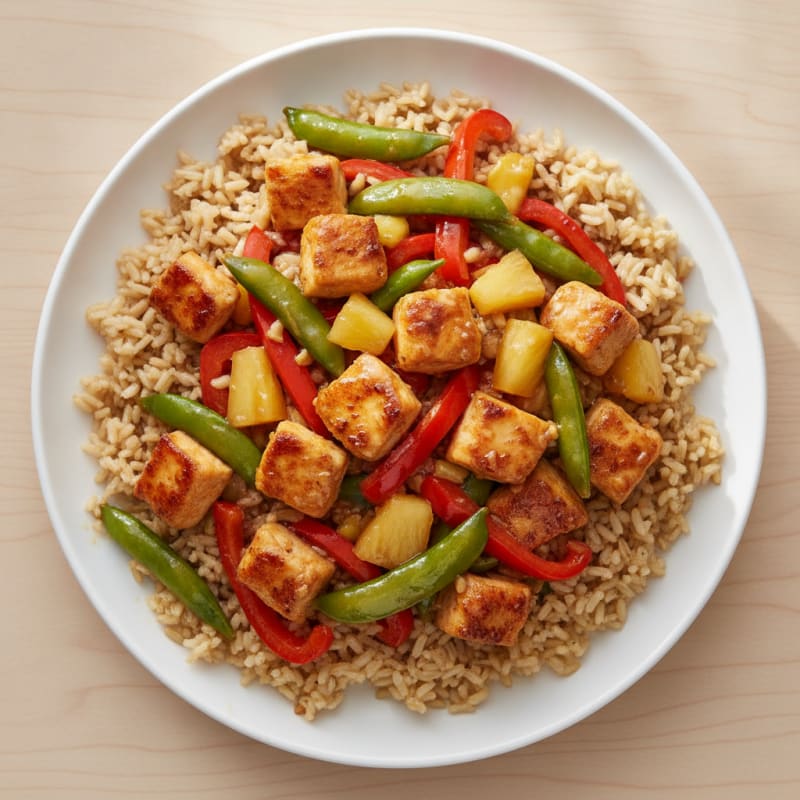 Sweet and Sour Chicken Stir-Fry