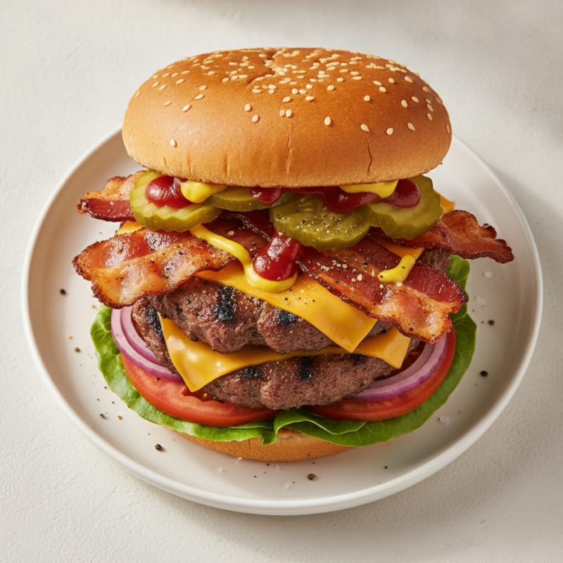 Double Bacon Cheeseburger