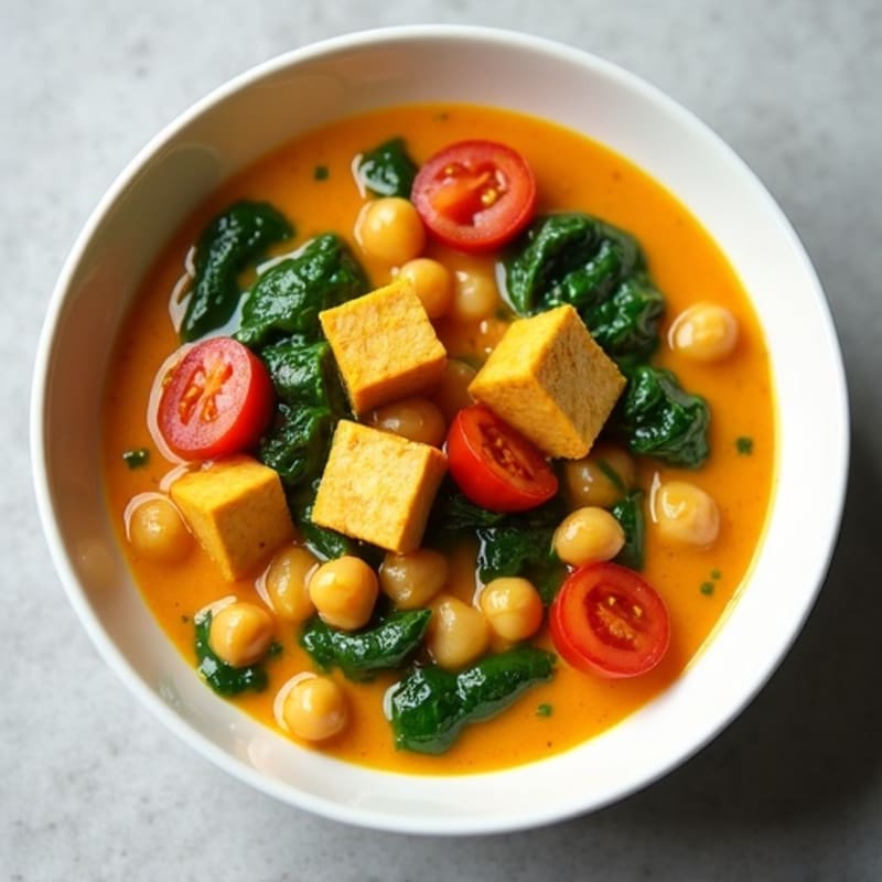 Creamy Coconut Curry Chickpea Stew