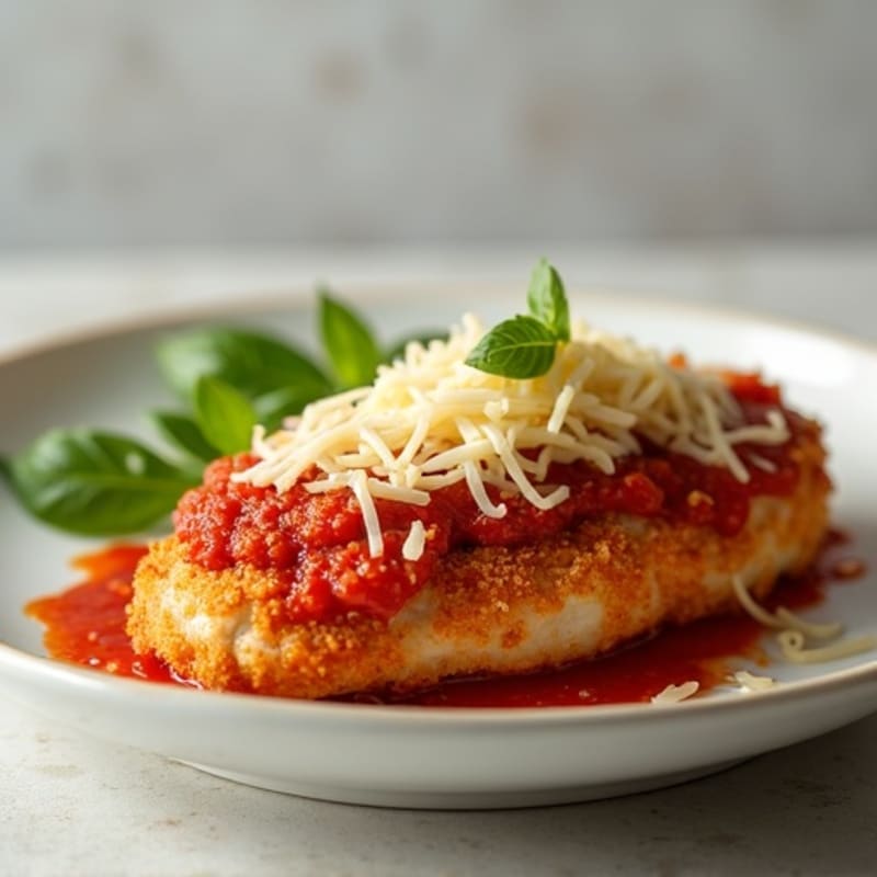 Crispy Baked Chicken Parmesan