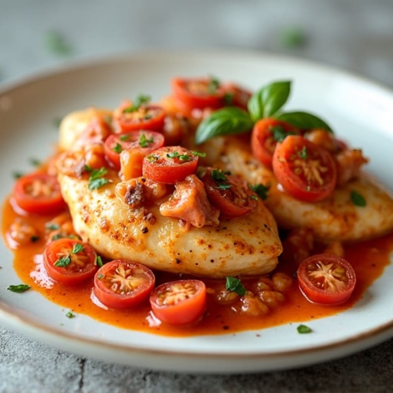 Creamy Tomato Spiced Chicken