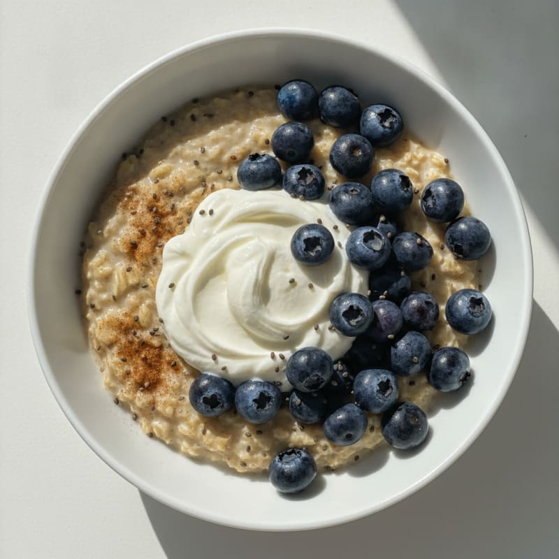 Blueberry Oatmeal Power Bowl