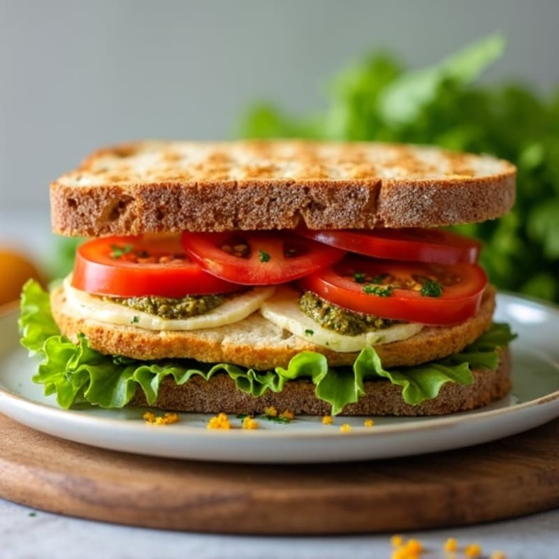 Grilled Pesto Chicken Sandwich