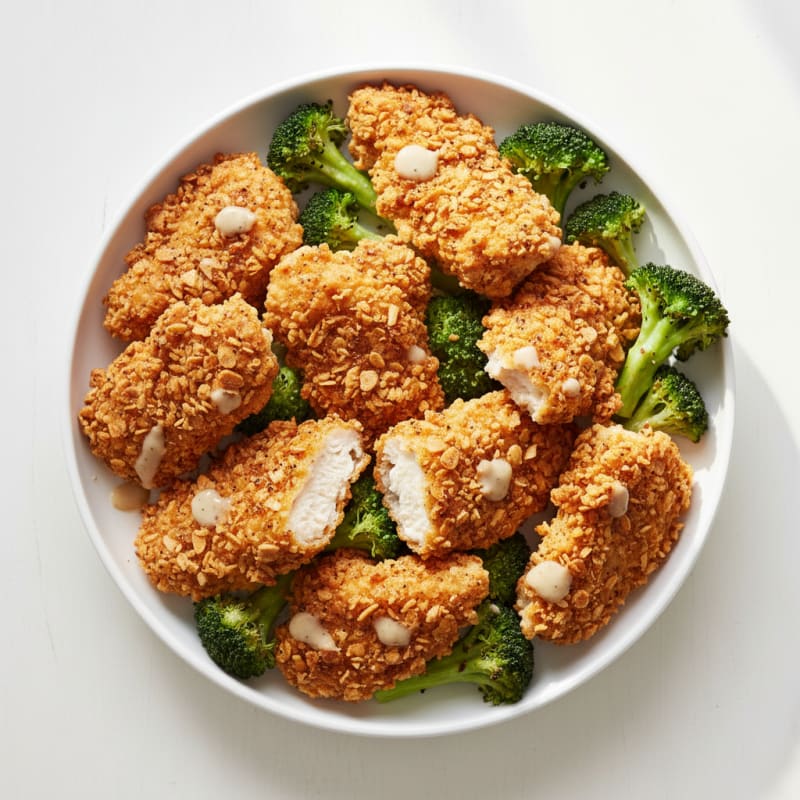 Crispy Buttermilk Fried Chicken Feast