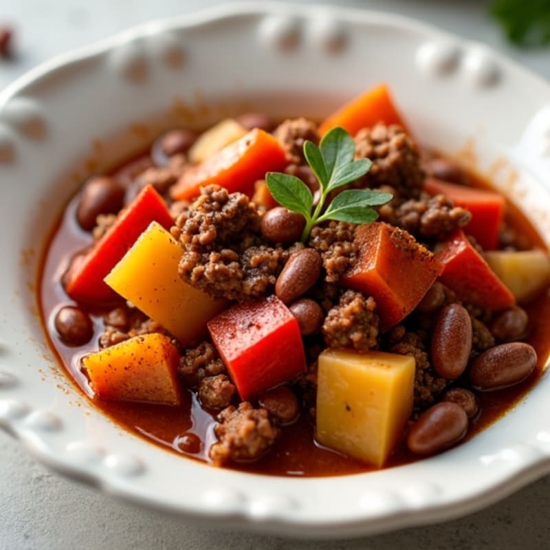 Hearty Lean Beef and Bean Chili