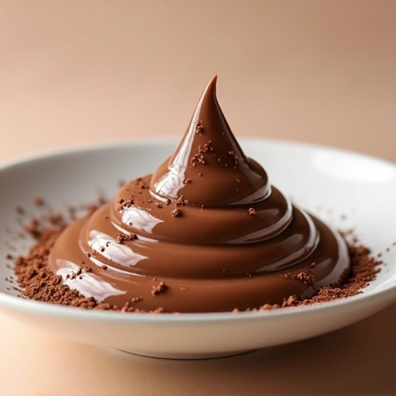 Silky Chocolate Protein Pudding with Almond Butter Swirl