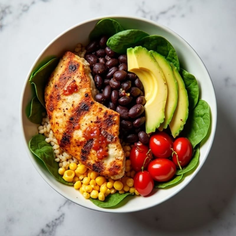 Hearty Black Bean Burrito Bowl