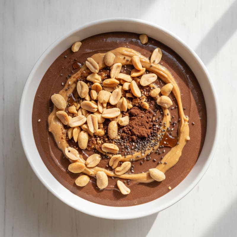 Chocolate Peanut Butter Protein Pudding